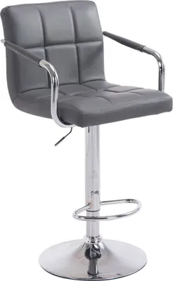 Produktbild von Barhocker Lucy V2 chrom grau