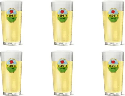 Obrázek produktu pro Sklenice na pivo Vedett Extra 330 ml - 6 kusů