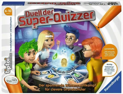 Produktbild von Duell der Super-Quizzer Ravensburger 00833