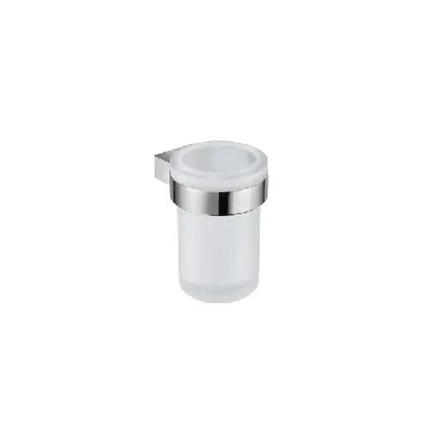 Zdjęcie produktu dla Jika Pure - Szklanka z uchwytem, chrom/szkło przezroczyste H3823B10040001