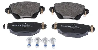 Produktbild von TRISCAN Bremsbeläge Satz Hinten Bremsklötze für FORD MONDEO III Kombi (BWY) 8110 16006