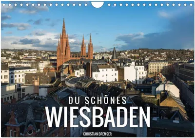 Produktbild von Du schönes Wiesbaden (Wandkalender 2026 DIN A4 quer), CALVENDO Monatskalender