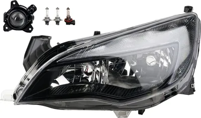 Obrázok produktu pre Johns, Halogénové svetlomety vhodné pre Opel Astra J 09/12- H7 H7 L + hmlovka + svetlo s. 1216674 1216935 13365290 39005837 1710209