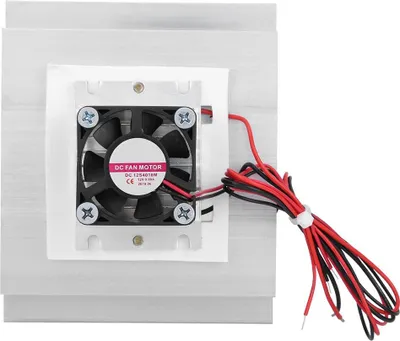 Produktbild von XD-35 Thermoelectric Peltier Kühlmodul mit Lüfter – 60W 12V Kühlplatte für DIY Kleinraumkühlung