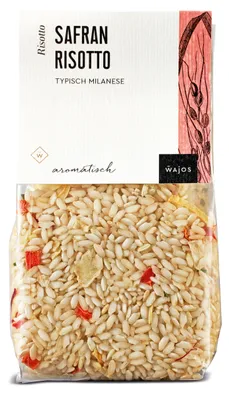 Produktbild von Wajos Safran Risotto - typisch Milanese 300g - Safranrisotto Mischung