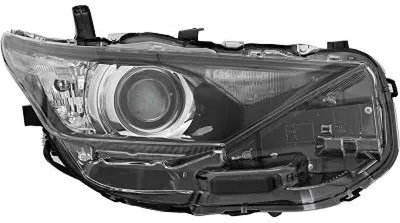 Produktbild von DIEDERICHS Scheinwerfer Rechts für TOYOTA Auris Kombi (E18) 6660186