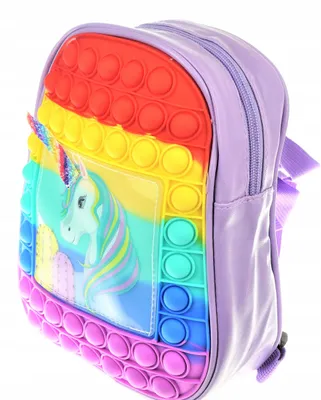 Produktbild von Sensorischer Rucksack Einhorn Anti-Stress Pop It