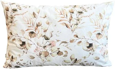 Produktbild von Ibenzoa® Kissenbezug 40 x 60 cm, 100% Baumwolle – atmungsaktiv & pflegeleicht mit Reißverschluss; auch in 40x40 & 50x70, Maßtoleranz 1–2 cm