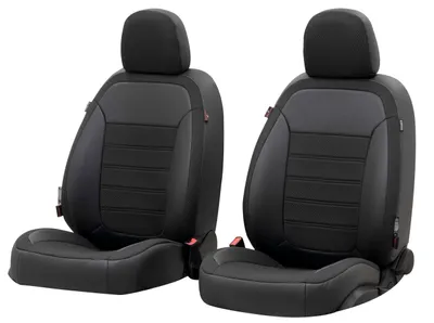 Produktbild von WALSER Passform-Sitzbezug Aversa, Schonbezug für Opel Corsa 2014-Heute, 2 Einzelsitzbezüge Normalsitze