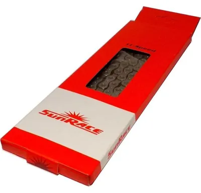 Produktbild von Sunrace Kette Sunrace 11 F. 3/32 126 Glieder Silber