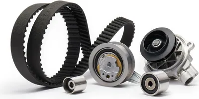 Produktbild von DOLZ KD153 Zahnriemensatz + Wasserpumpe für VW Golf VII Schrägheck (5G1, BQ1, BE1, BE2) Passat Variant (3G5, CB5) für AUDI A4 Avant (8K5, B8) A6 Avant