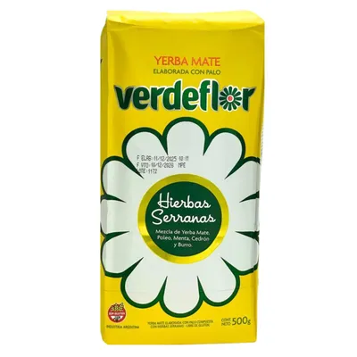 Zdjęcie produktu dla Verdeflor Hierbas Serranas – Herbata z mate 500 g