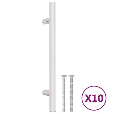 Produktbild von Möbelgriffe 10 Stk. Silbern 128 mm Edelstahl