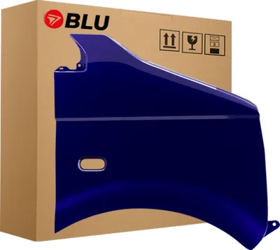 Produktbild von BLU Kotflügel Passend für VW Volkswagen Transporter T5 / Multivan LD5Q Rechts Blau SchattenBlau | 2003-2015 | Vorderseite Vorne | Lackiert | Einbaufertig