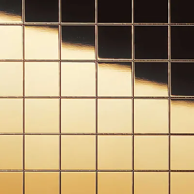 Produktbild von 1 MUSTERSTÜCK WallFace S-27374 DIN A5 | Wandpaneel Muster GOLD 10X10