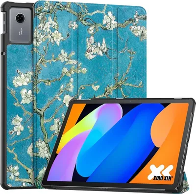 Produktbild von Lenovo Idea Tab 11 Hülle - Coverup Tri-Fold Ständer Klapphülle mit Schlaf/Wach-Funktion - Blüte