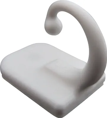 Image de rewagi® 24 crochets pour rideaux - blanc - pour rideaux 17x24 mm