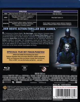 Produktbild von The Dark Knight