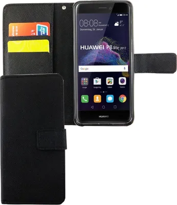 Produktbild von Handyhülle Tasche für Handy Huawei P8 Lite 2017 Schwarz