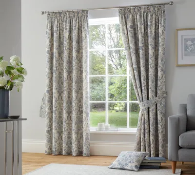 Produktbild von Dreams & Drapes Design Averie Vorhänge mit Raffhaltern, Bleistiftfalten, 168 x 1