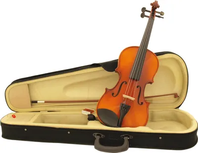 Produktbild von DIMAVERY Violine 4/4 mit Bogen, im Case
