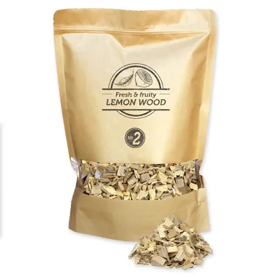 Image de Copeaux de fumée Smokey Olive Wood Lemon Smoke Chips No 2 1700 ml