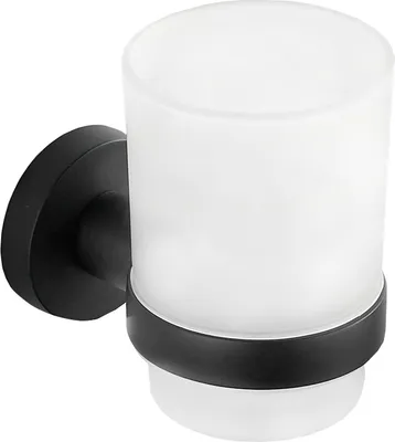 Produktbild von Mexen Remo Zahnputzbecher, Schwarz - 7050738-70
