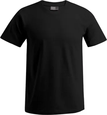 Produktbild von Premium T-Shirt Plus Size Herren, Schwarz, 7XL