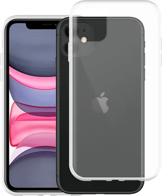 Image de Cazy Coque compatible avec iPhone 11 Coque en Silicone - Coque Flexible - Transparant