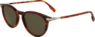 Zdjęcie produktu dla LACOSTE L6034S 218 HAVANA BLONDE 51/19/145 Męskie okulary przeciwsłoneczne