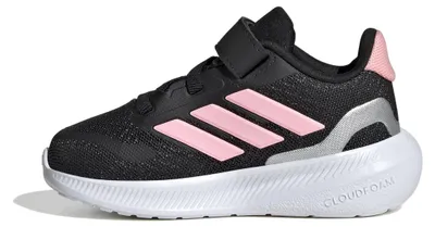 Produktbild von adidas Unisex Baby Runfalcon 5 Infants Shoes, Core Black/Pink Spark/Silver Met.,