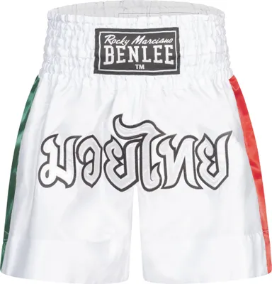 Obrázok produktu pre Herren Thaibox-Hose GOLDY White/Green/Red M BENLEE