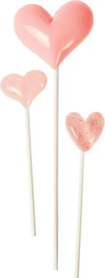 Obrázok produktu pre Srdiečka na paličke Valentínska dekorácia 3ks.