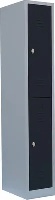 Produktbild von Spind Garderobenschrank doppelstöckig 1800 x 315 x 500 mm 1 Abteil 520218