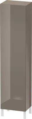 Produktbild von Duravit Hochschrank L-Cube indiv., Tür li, flannel grey Hochglanz