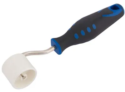 Obrázek produktu pro Váleček na tapety - Plochá spára - 38 mm - Modrý - Pro lepení tapet a okrajů