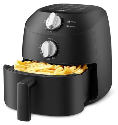 Immagine prodotto di Friggitrice ad aria calda compatta - 2 l - 1150 W - Nero