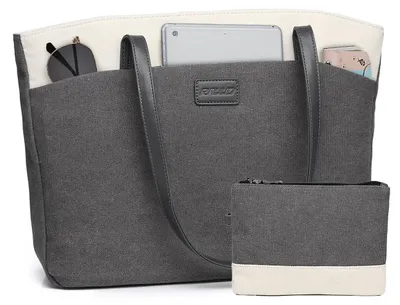 Image de Omgoods - Sac cabas étanche pour ordinateur portable, pour femmes