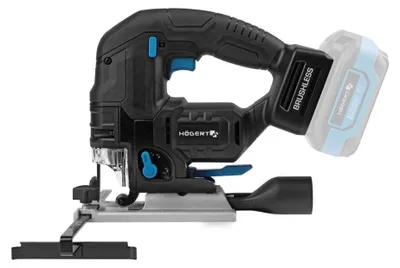 Produktbild von Stichsäge Akku 18V bürstenlos Högert Technik, Hub 26 mm, Holz bis 135 mm, ohne Akku – Pendelhubstichsäge OneAccuSystem