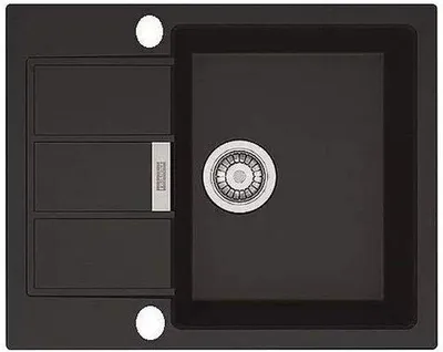 Productafbeelding van Inbouwgootsteen Onyx 60x48 cm - Krasbestendig en Duurzaam