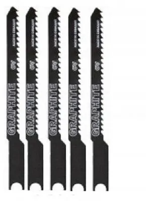 Produktbild von GRAPHITE Stichsägeblätter Metalltrennung 5er-Set 50x75mm