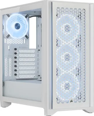 Produktbild von Corsair iCUE 4000D RGB Airflow - Mid tower - E-ATX - Seitenteil mit Fenster (gehärtetes Glas)