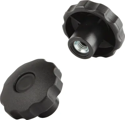 Produktbild von Sterngriffmutter Sterngriff Rändelmutter Sternmutter Griff Klemmmutter Schraube M10 Ø 50 mm 5 Stück