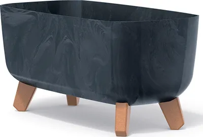Zdjęcie produktu dla Doniczka GRACIE III antracyt 39 cm
