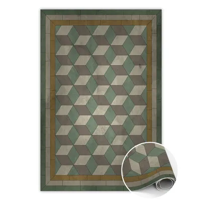 Produktbild von Vinylboden – Vinylböden – Für Küche, Flur, Badezimmer – 60x90 cm – Fliesenoptik