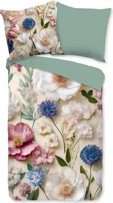 Produktbild von Duvet cover Good Morning 135x200 + 1* 80x80 cm - Flowers