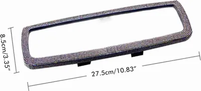Image de Bling Strass voiture rétroviseur cristal rétroviseur voiture accessoires intérieurs