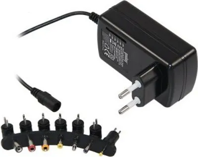Produktbild von Universal-Netzteil (9 V - 24 V max. 24 W / 1,5 A) inkl. 7x DC-Adapter