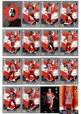 Produktbild von Topps Match Attax Bundesliga - 2023/24 - Mannschaftspaket - SC Freiburg