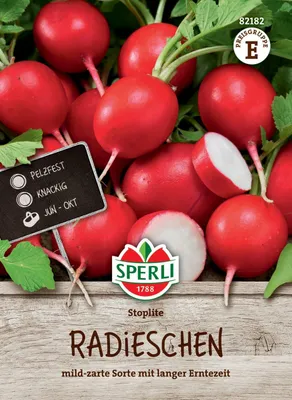 Produktbild von SPERLI Radiessamen Stoplite Raphanus sativus 20-25 lfd. Meter